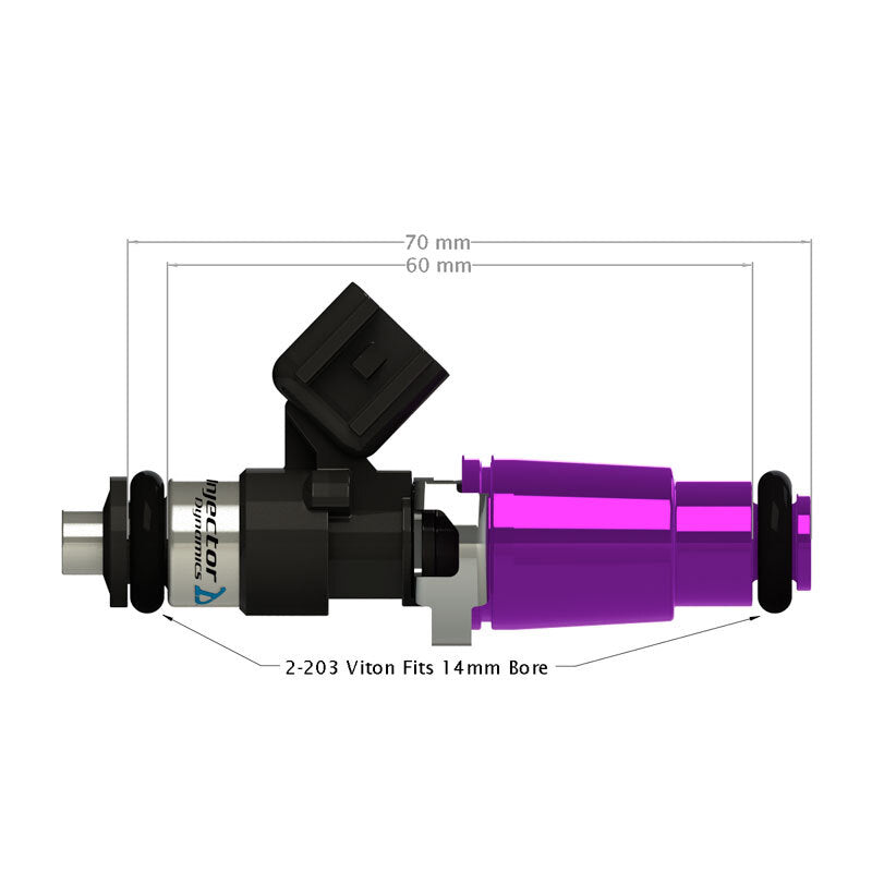 Injector Dynamics ID1300-XDS Direct Fit Injectors Set of 2