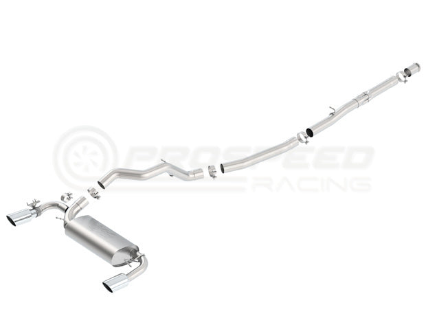 Borla Atak 3.0" Non-Valved Cat Back Exhaust image 1