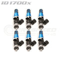 Injector Dynamics ID1750-XDS Direct Fit Injectors Set of 6 - Nissan Skyline R32/R33/R34/Toyota Supra 2JZ-GE/7M-GTE (w/11mm Top O-Ring)