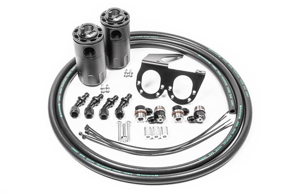 Radium Engineering Dual Catch Can Kit CCV Fluid Lock image 1