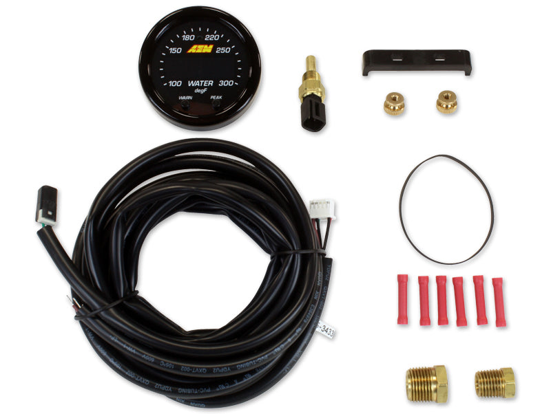 AEM 52mm X-Series Digital Water/Trans/Oil Temp Gauge 150C