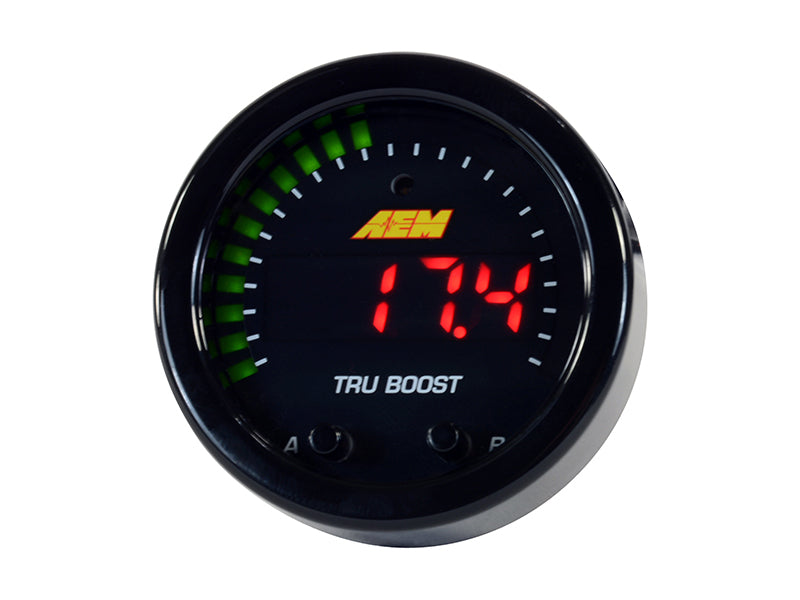 AEM 52mm Tru-BoostX Boost Controller Gauge