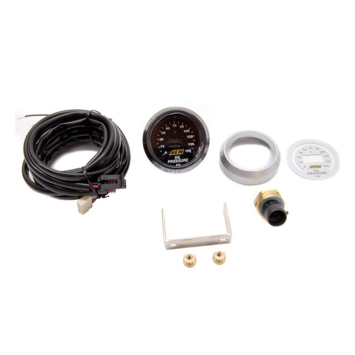 AEM 52mm Digital Oil Pressure Display Gauge 0-150psi