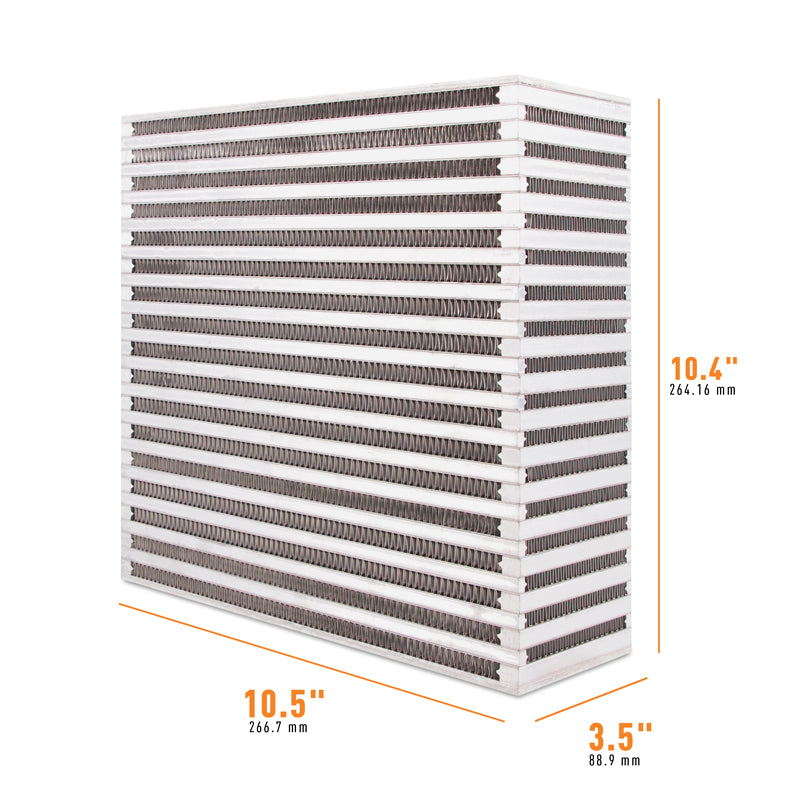 Mishimoto Universal Air-to-Air Race Intercooler Core - 10.50" x 10.40" x 3.50"