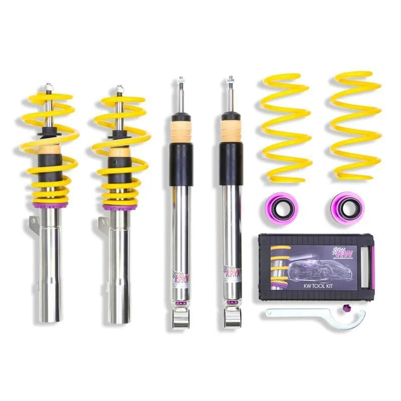 KW Variant 3 Inox Coilovers with Electronic Damper Deactivation — BMW M2 G87/M3 G80/M4 G82/G83 352200EB
