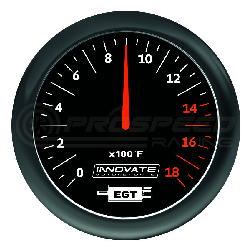 Innovate Motorsports MTX-A Analog Exhaust Gas Temperature (EGT) Gauge Kit