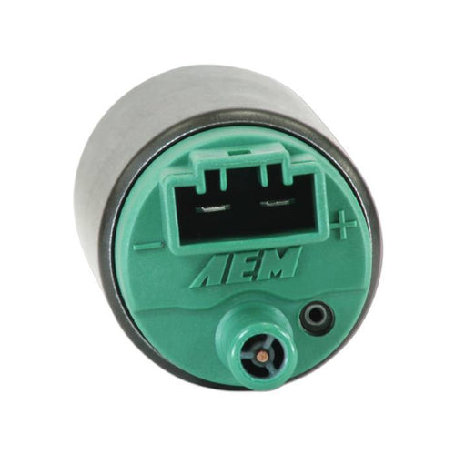 AEM 340LPH E85-Compatible High Flow In-Tank Fuel Pump (Offset Inlet) 50-1200 image 2