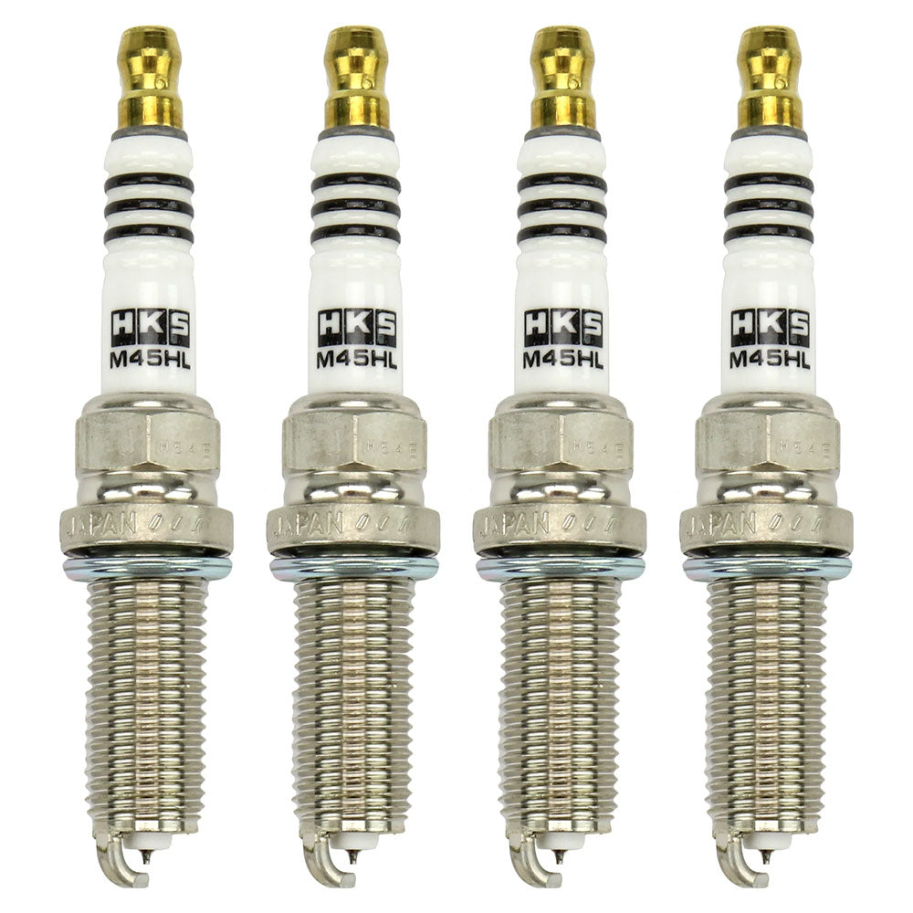 HKS Super Fire Racing Spark Plug Set of 4 - M45HL Type (Heat Range #9) image 1