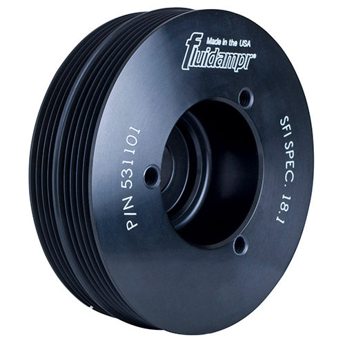 RCM Lightweight Ancillary Pulley Kit & Fluidampr w/ Air Con image 2