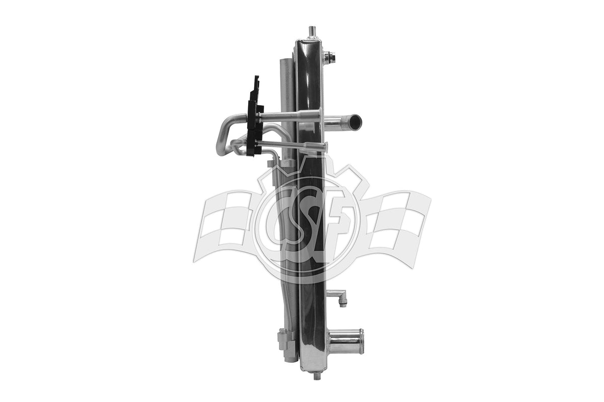 CSF Racing 2-Row 42mm Race Spec Aluminium Radiator w/AC Condenser image 3