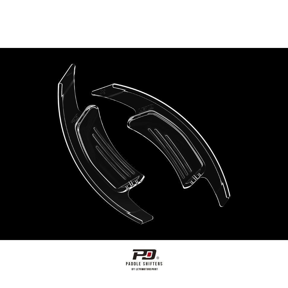 LEYO Clear Paddle Shift Extension - Audi RS Paddle Applications - AA003C
