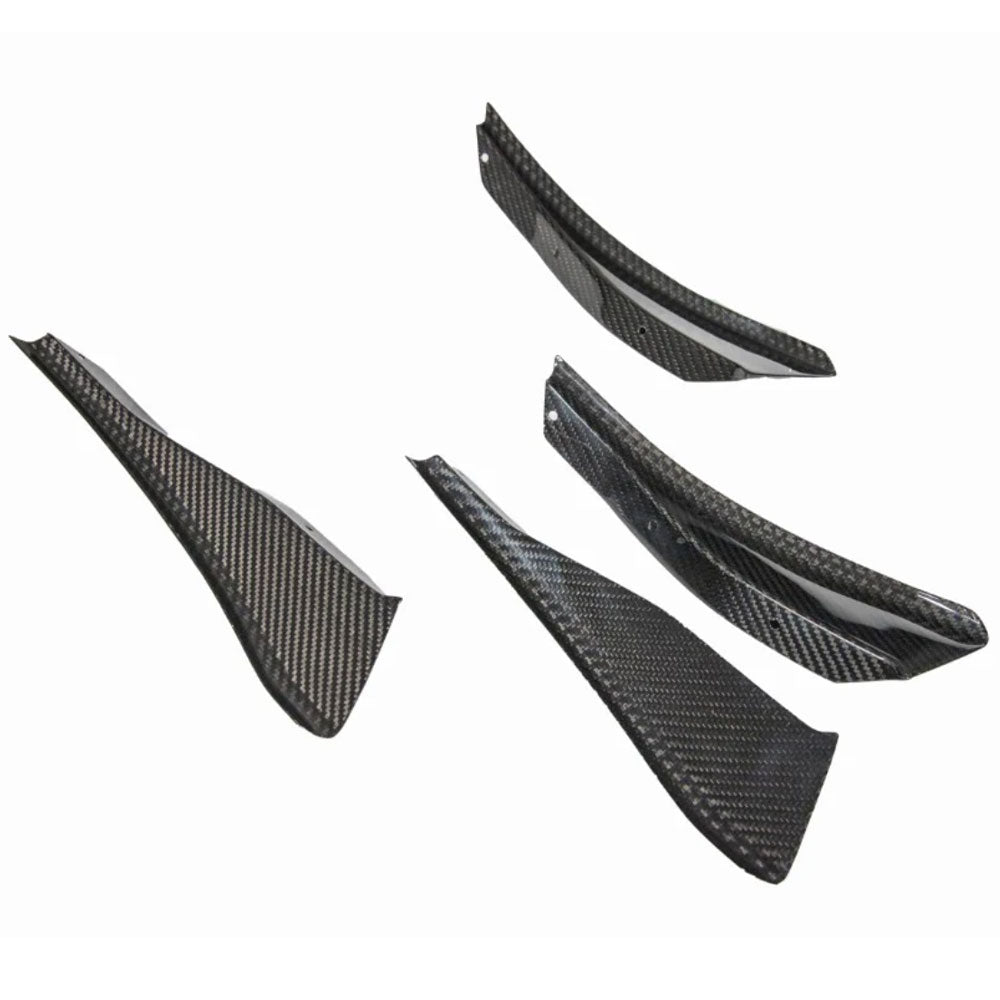 APR Performance Carbon Fibre Front Bumper Canards — BMW M2 G87 AB-520224