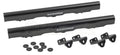 Raceworks Billet Fuel Rails Black