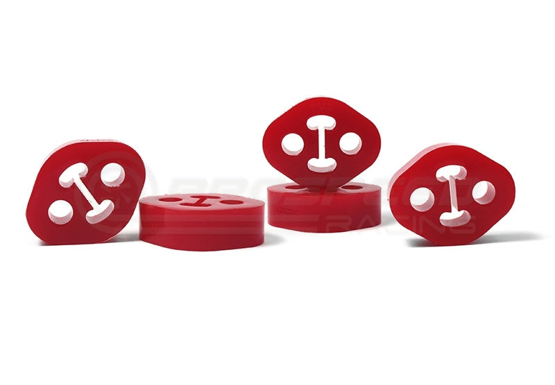 Perrin Exhaust Hanger Single 12mm Red Standard Length image 1