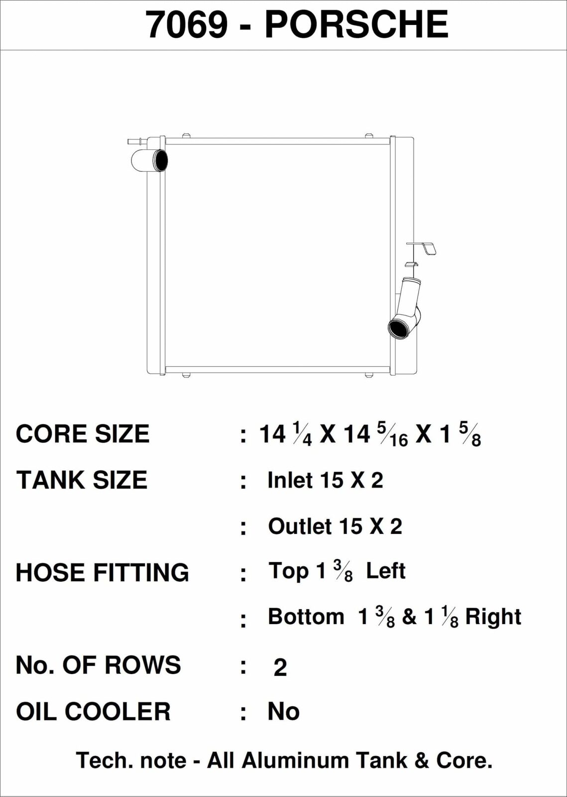 CSF Racing Aluminium Radiator image 3