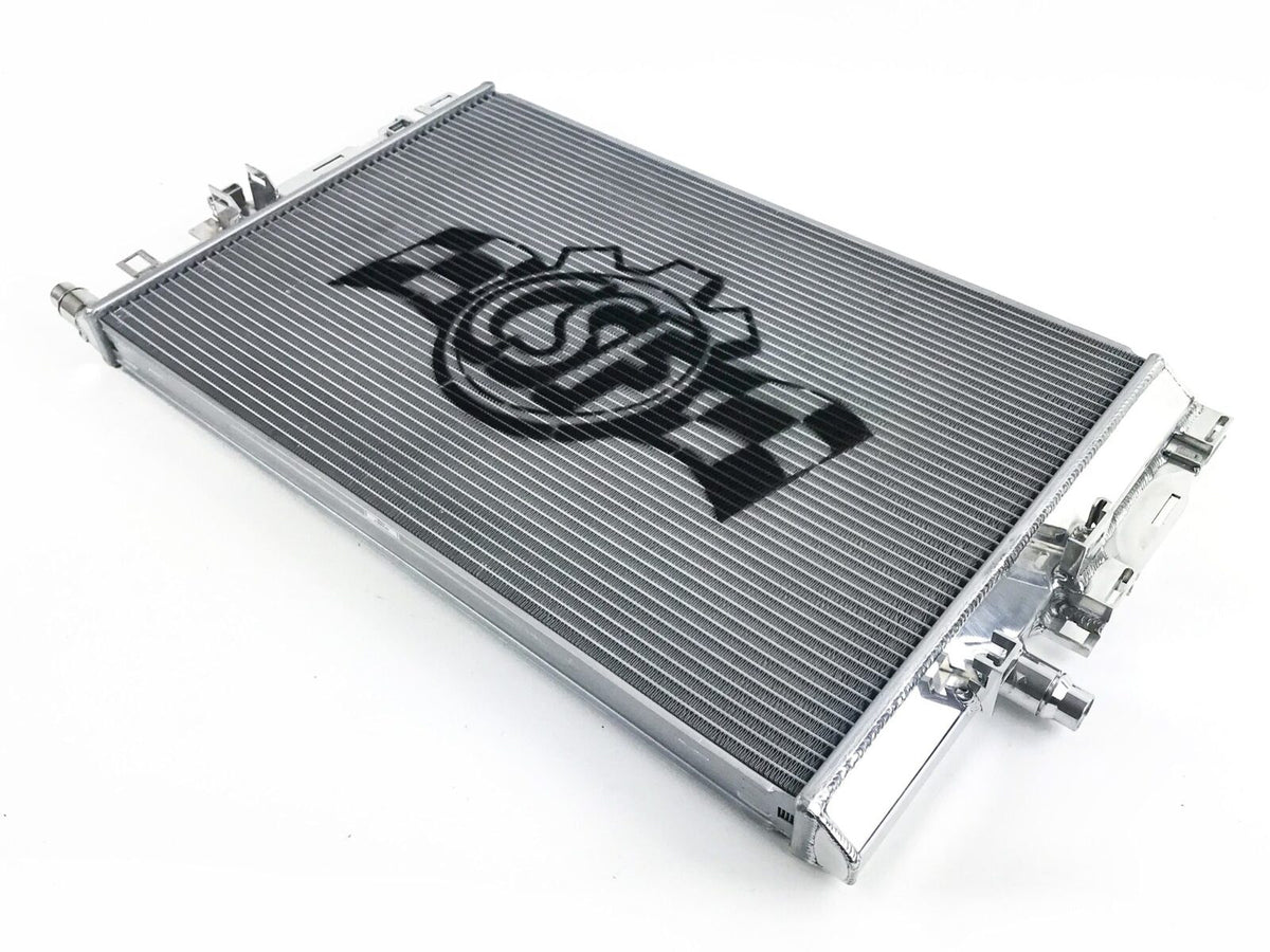 CSF Racing Front Mount Heat Exchanger w/ Rock Guard image 1