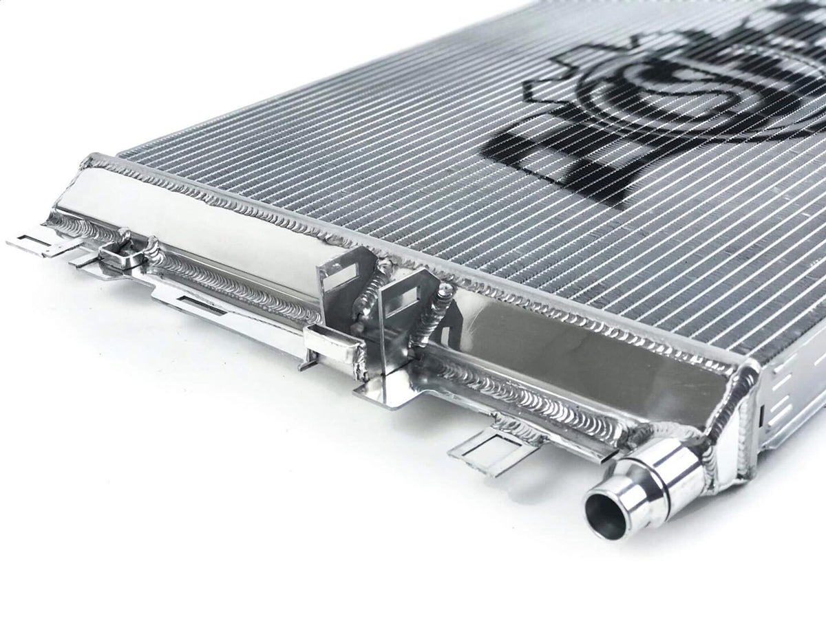 CSF Racing Front Mount Heat Exchanger w/ Rock Guard image 2