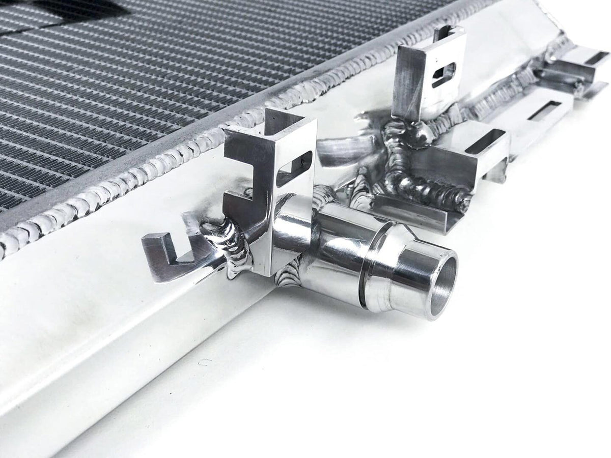 CSF Racing Front Mount Heat Exchanger w/ Rock Guard image 3