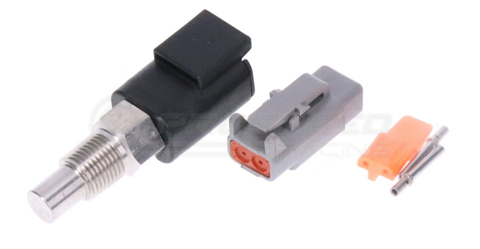 Raceworks 1/8" NPT Motorsport Stainless Steel Fluid Temp Sensor w/Plug and Pins