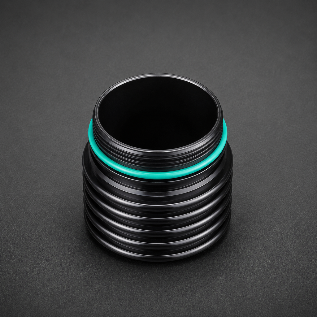 VCTR Performance BMW B58 Billet CNC Oil Filter Housing — Black