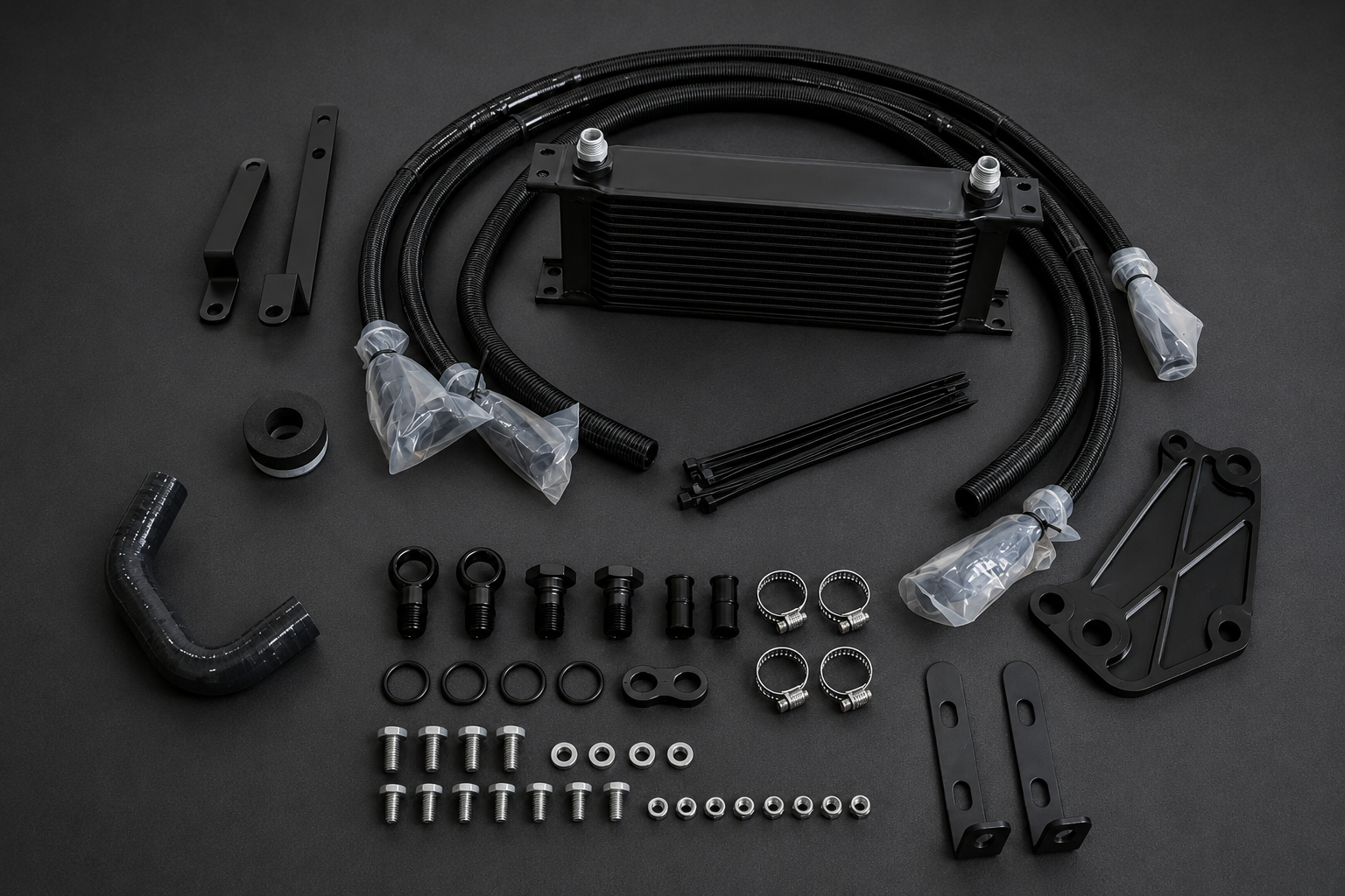 VCTR Performance VW Golf MK5/MK6 DQ250 6-Speed DSG Cooler Kit