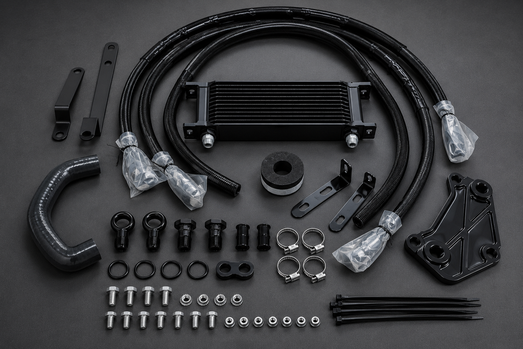 VCTR Performance VW Golf MK5/MK6 DQ250 6-Speed DSG Cooler Kit