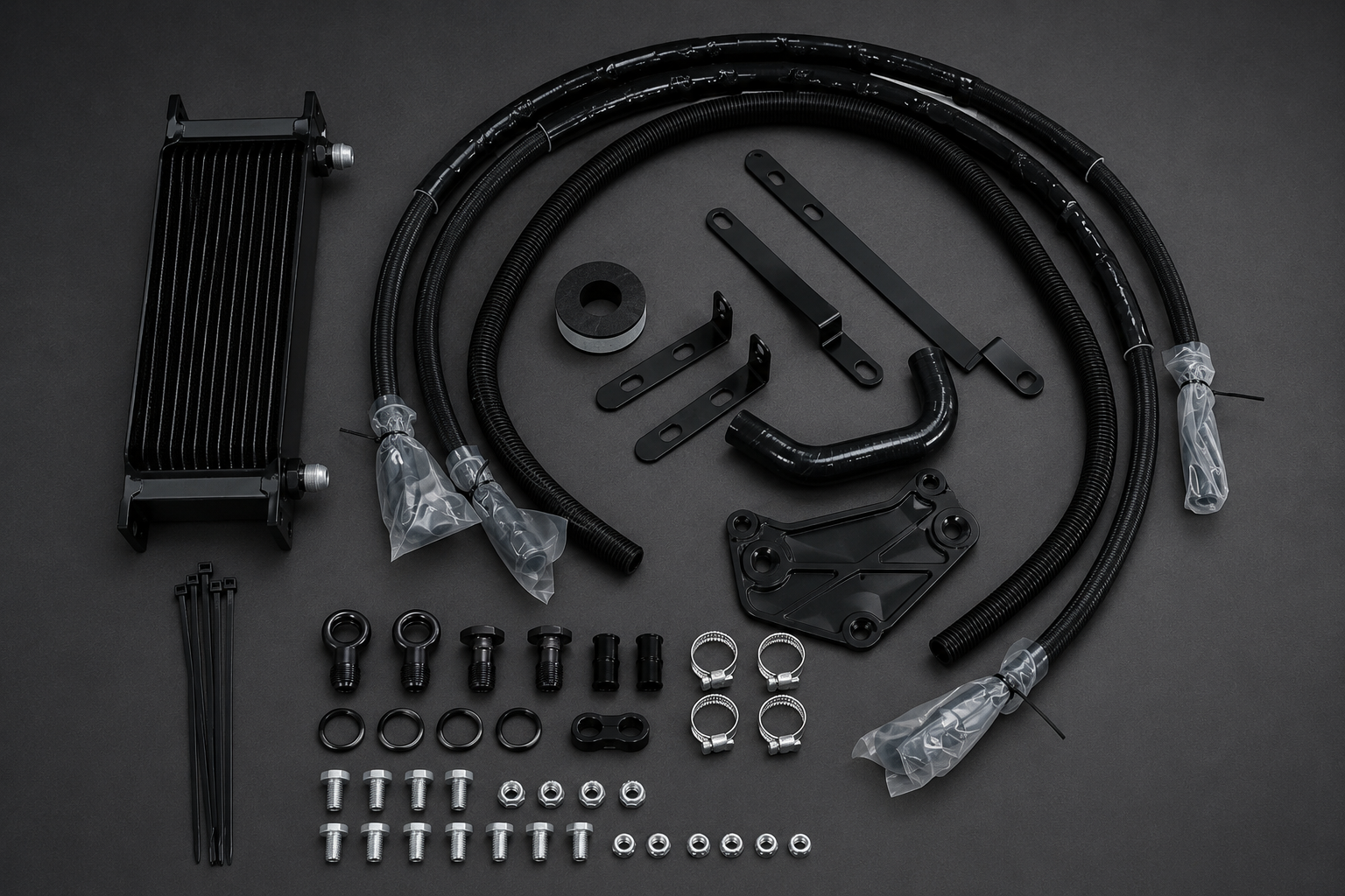 VCTR Performance VW Golf MK5/MK6 DQ250 6-Speed DSG Cooler Kit