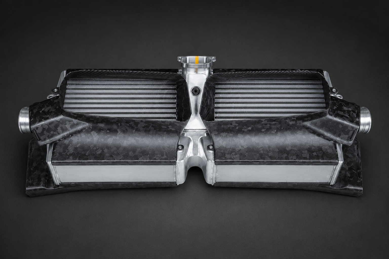 VCTR Performance Porsche 911 992 Turbo/Turbo S Forged Carbon End Tank Intercooler