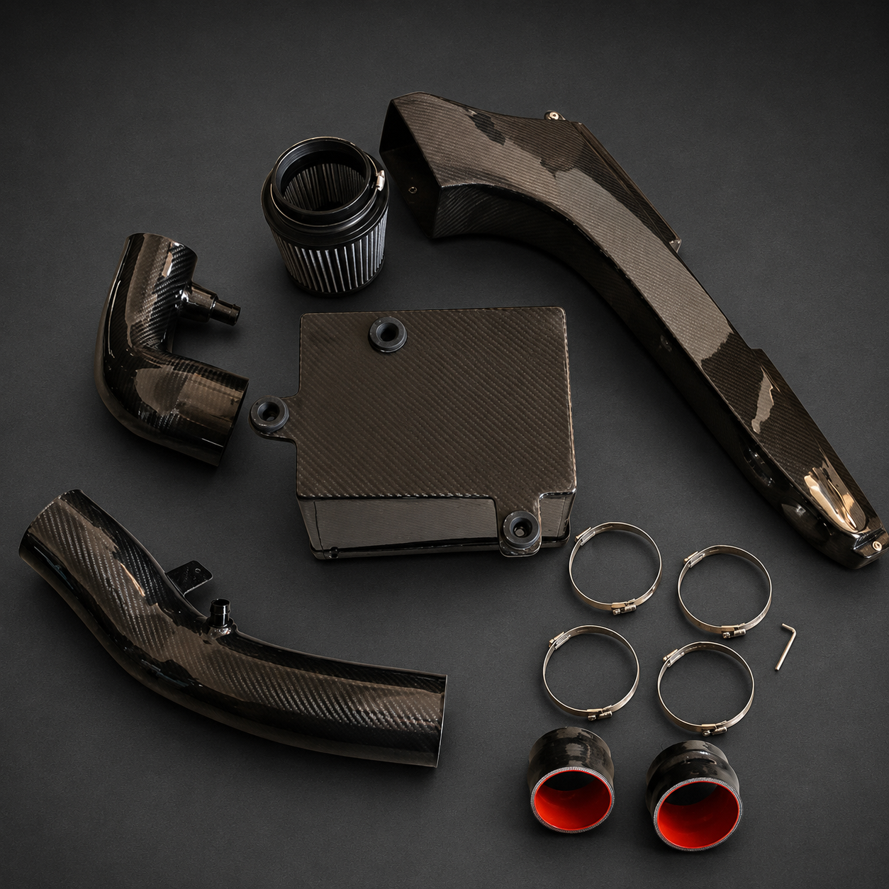 VCTR Performance Audi RS3 8V / TTRS 8S EA855 Carbon Fibre Intake System