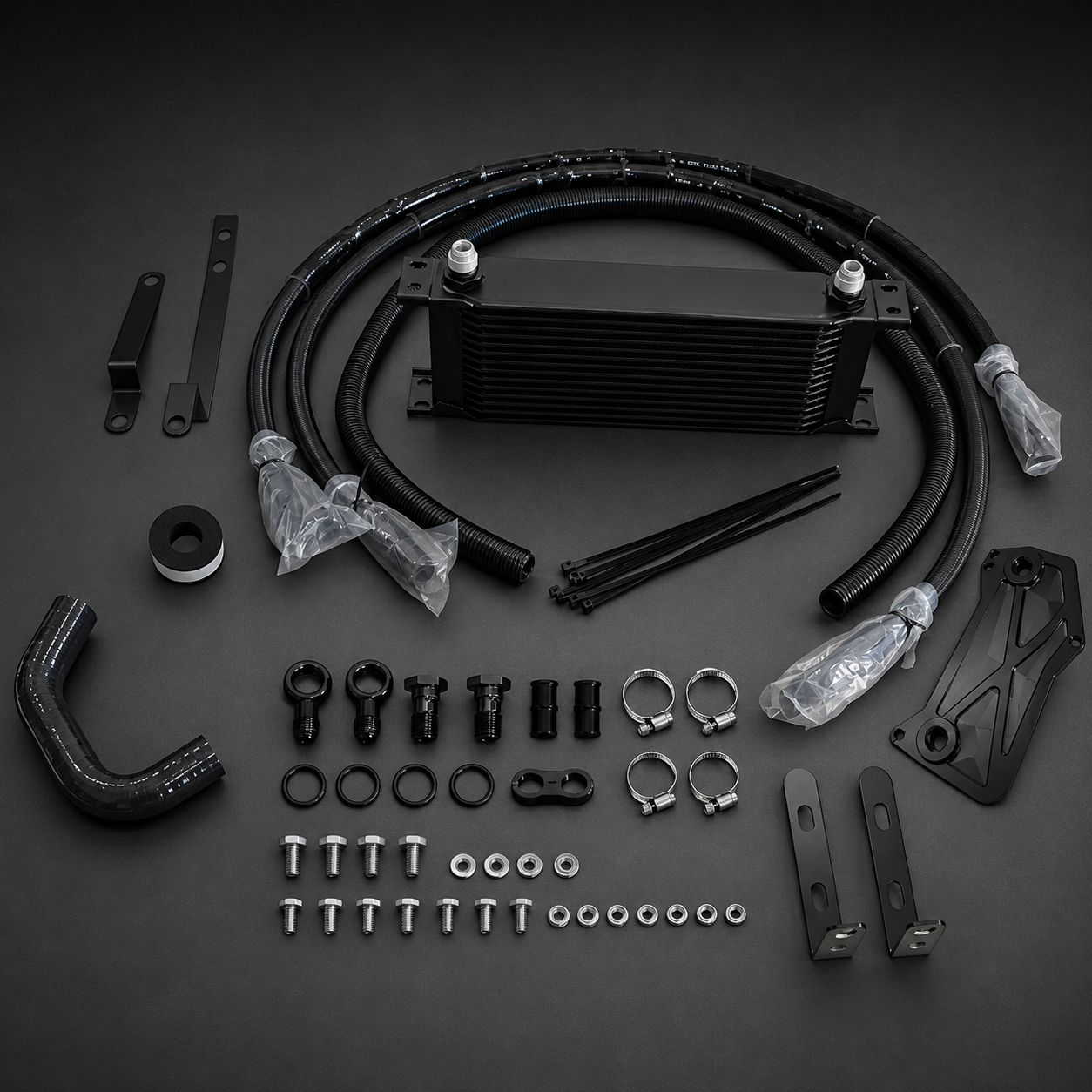 VCTR Performance Audi/VW DQ350/DQ380/DQ381 7-Speed DSG Gearbox Oil Cooler Kit
