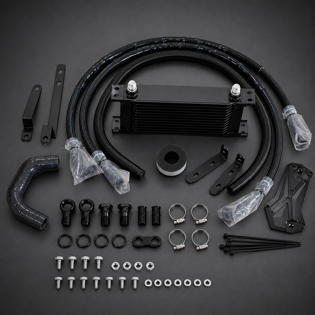 VCTR Performance Audi/VW DQ350/DQ380/DQ381 7-Speed DSG Gearbox Oil Cooler Kit