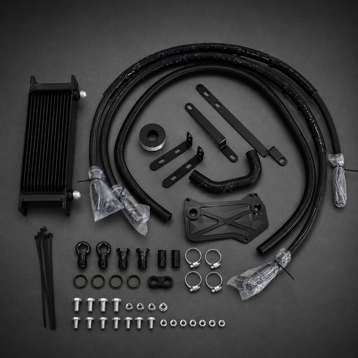 VCTR Performance Audi/VW DQ350/DQ380/DQ381 7-Speed DSG Gearbox Oil Cooler Kit