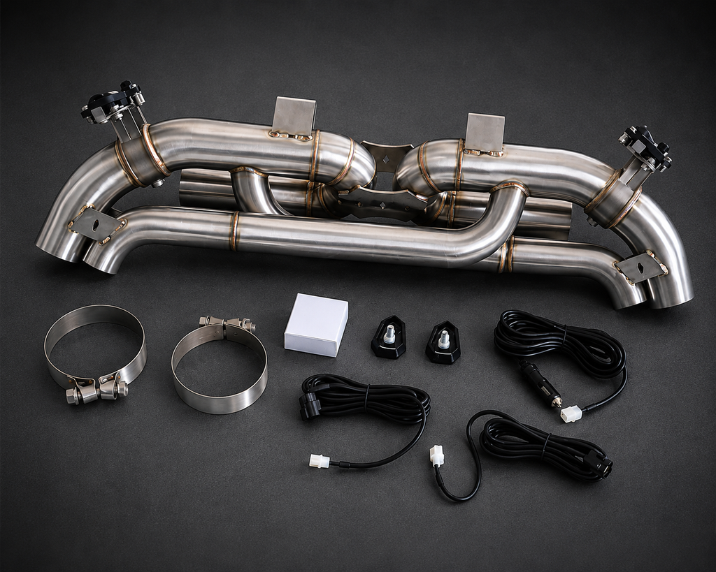 VCTR Performance Porsche 911 992 3.0T Valved Catback Exhaust