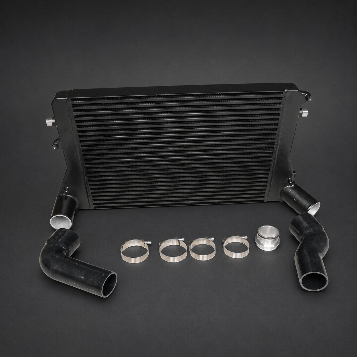 VCTR Performance VW Golf MK5/MK6 / Audi A3 8P Intercooler Kit — Black