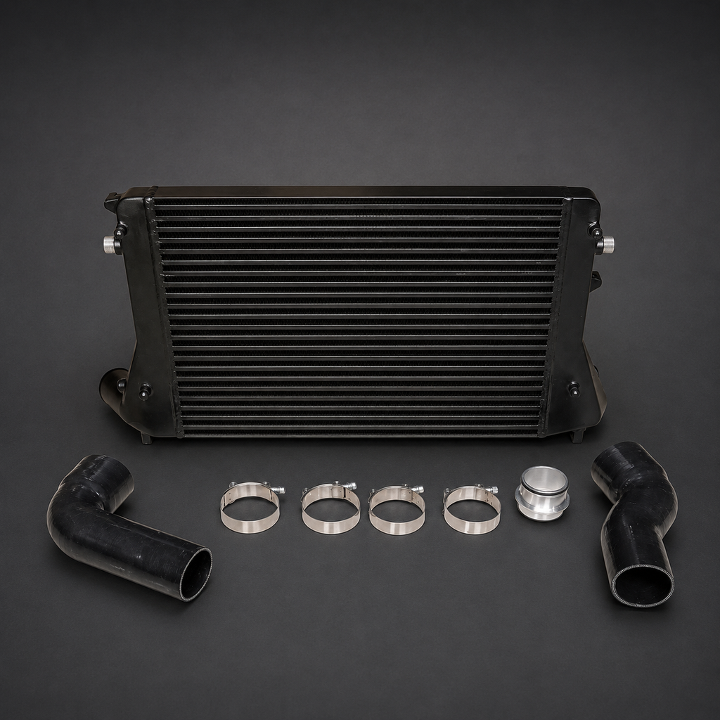 VCTR Performance VW Golf MK5/MK6 / Audi A3 8P Intercooler Kit — Black