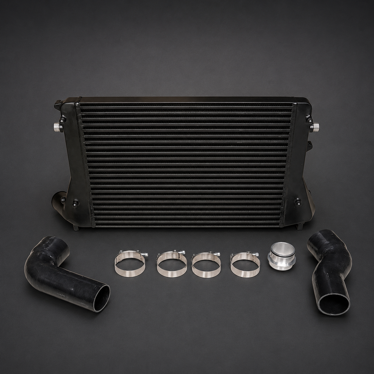 VCTR Performance VW Golf MK5/MK6 / Audi A3 8P Intercooler Kit — Black