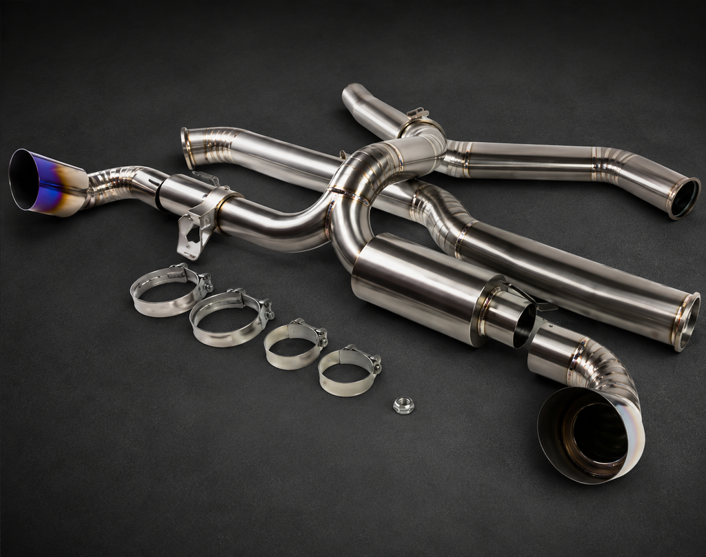 VCTR Performance BMW M340i G20 / Toyota Supra A90 B58 Titanium Catback Exhaust