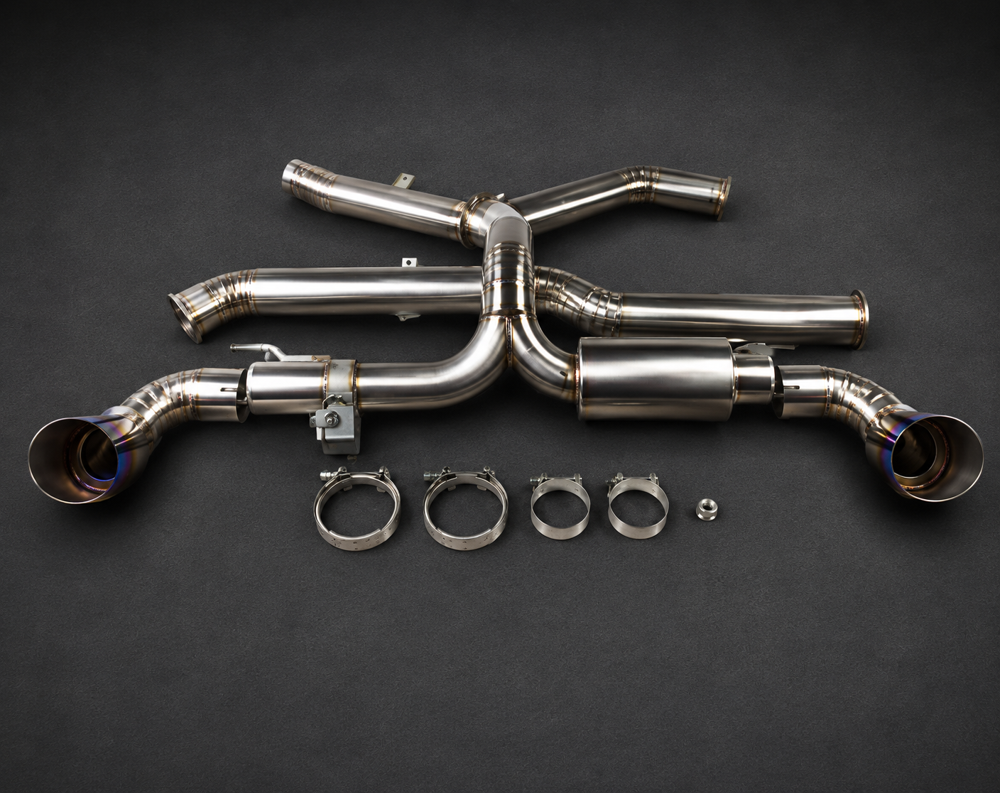 VCTR Performance BMW M340i G20 / Toyota Supra A90 B58 Titanium Catback Exhaust