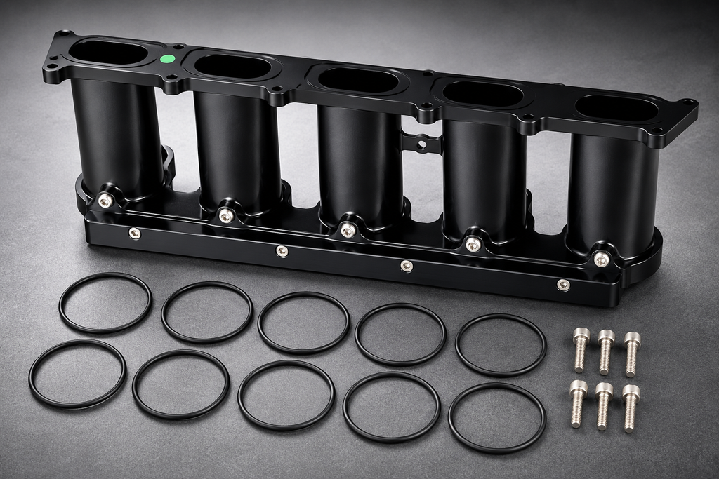 VCTR Performance Audi RS3 8V / TTRS 8S EA855 Billet Intake Runner Kit — Black