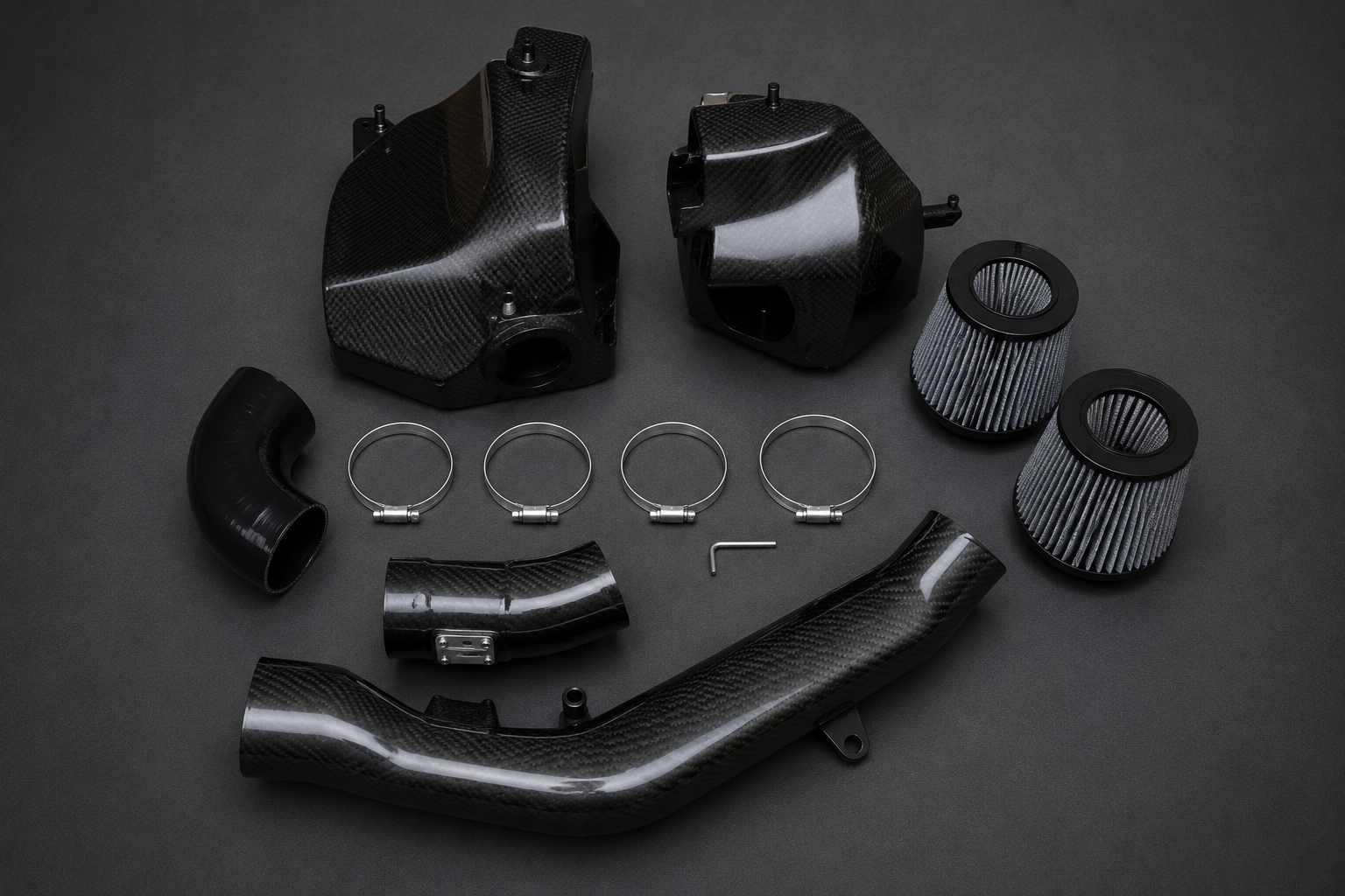 VCTR Performance BMW M2/M3/M4 F8X S55 Carbon Fibre Intake System