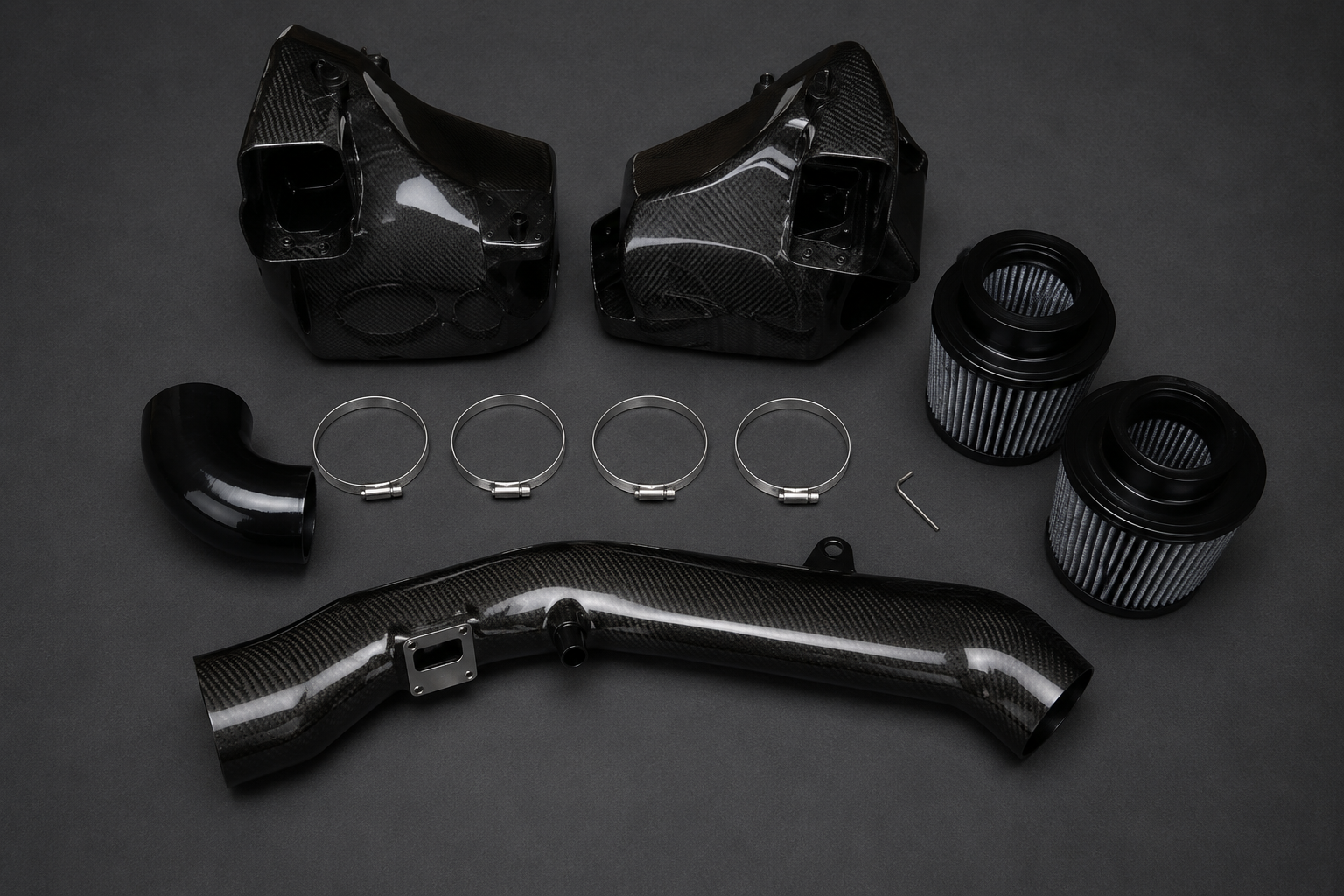 VCTR Performance BMW M2/M3/M4 F8X S55 Carbon Fibre Intake System