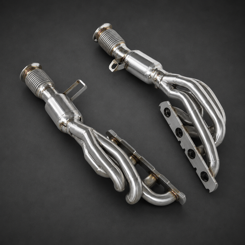 VCTR Performance Audi R8 V8 4.2 Exhaust Manifold w High Flow Cats