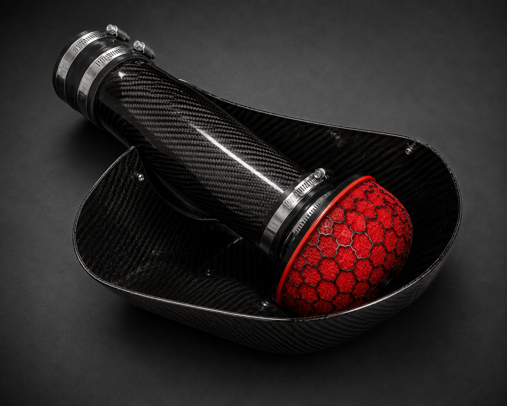 VCTR Performance VW Golf R MK6 Dry Carbon Fibre Intake Pipe