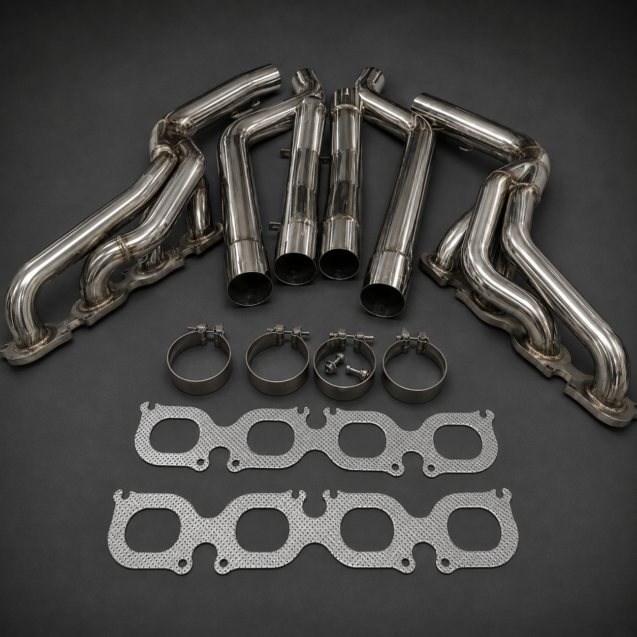 VCTR Performance Mercedes-AMG C63 W204 Catless Header & Midpipe Kit
