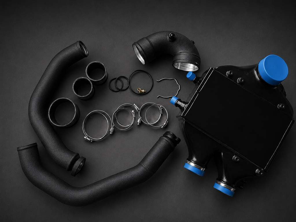 VCTR Performance BMW M2/M3/M4 F8X S55 Complete Intercooler + Charge Pipe + Turbo Inlet Kit