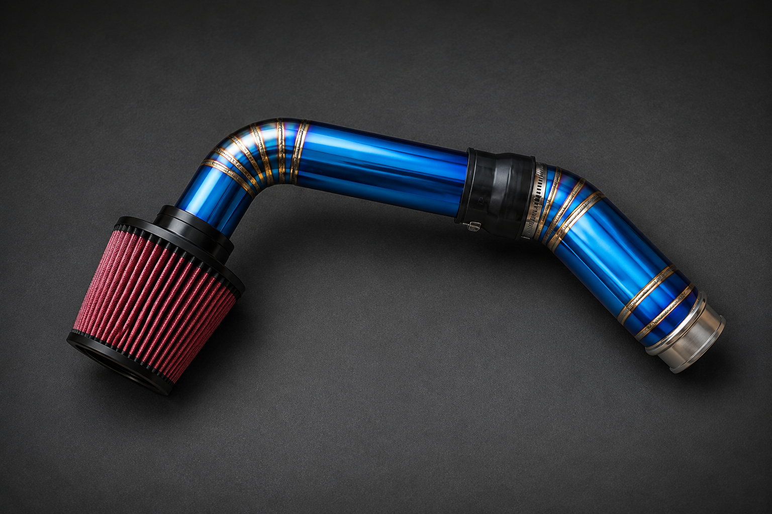 VCTR Performance BMW M2/M3/M4 G8X S58 Titanium Front Mount Intake — Blue