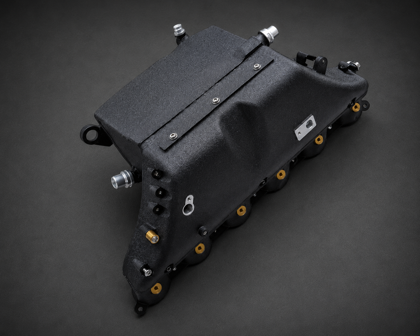 VCTR Performance BMW M2/M3/M4 G8X S58 Billet Intake Manifold (Integrated Cooler) — Black