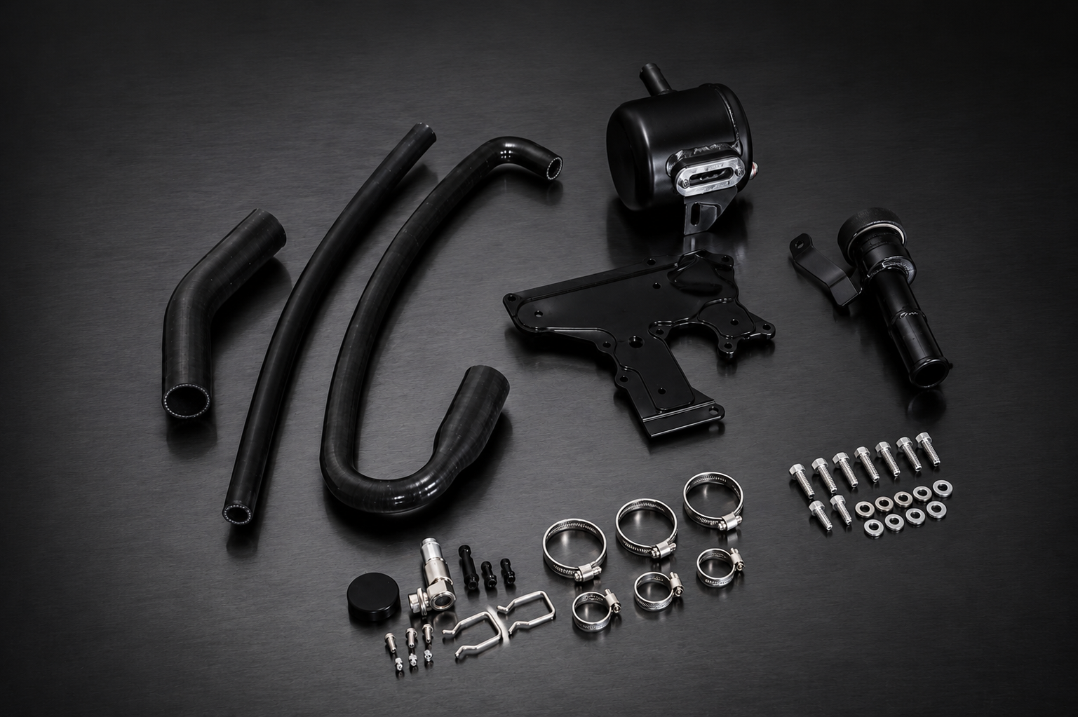 VCTR Performance Audi A3 8P / VW Golf MK5/MK6 Oil Catch Can Kit