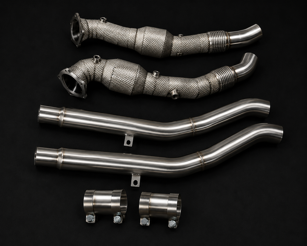 VCTR Performance Audi S6/S7/RS6/RS7 C7 Down Pipe Kit