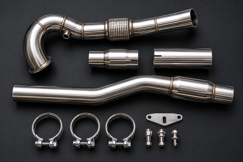 VCTR Performance Audi A3/S3 8V / VW Golf MK7 Catted Downpipe Kit